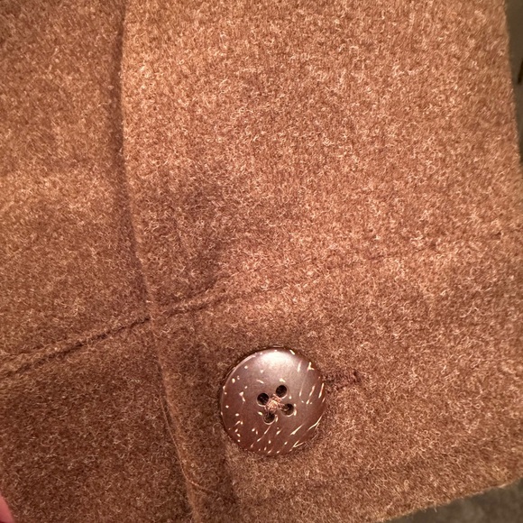 Oat New York Brown Button Down Shirt Jacket (Shacket) Size L - Picture 5 of 5